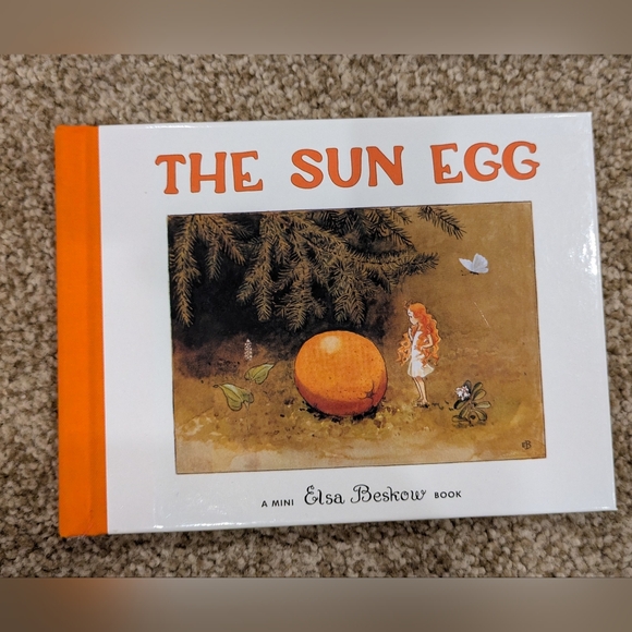 Rätt Start The Sun Egg Children's Tableware Set, Utensils, & Book (Elsie Beskow) - Picture 5 of 9